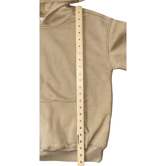 NWOT Gap Kids Vintage Soft Oversized Tan Hoodie XL 12 - Picture 2 of 6